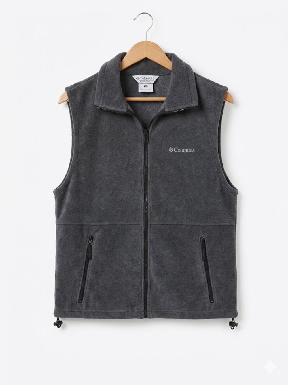 Columbia Full Zip Fleece Vest Men's Size M